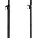 XINLEI Speaker Stands Pair for Surround Sound Height Adjustable 37.4”-48.4”