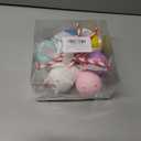 6 Pcs Christmas Lollipop Ornaments, Christmas Tree Candy Hanging Ornaments, Rainbow Lollipop Hanging Ornaments Candy Gift for Xmas Tree New Year Easter Birthday Party Decoration