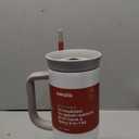 Owala Stainless Steel Triple Layer Insulated Travel Tumbler with Spill Resistant Lid, Straw, and Carry Handle, BPA Free, 40 oz, Gray (Iced Tea) (40 Ounces (Pack of 1))