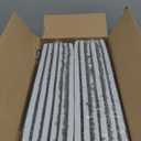 12pcs Interlocking Shaggy Soft EVA Foam Tiled Puzzle Play Mats Protective Floor for Children Kids Room Home Parlor Bedroom (Gray) (Grey)