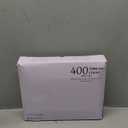 Royale Linens 300 Thread Count 100% Long Staple Combed Cotton Flat Sheet - Super Soft - Top Sheets - Twin Flat Sheet Sold Separately - Breathable, Cool & Crisp Percale Sheets Only (Twin, Black)