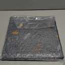 Sunheir 2 Pack Washable Guinea Pig Pee Pads, 24" x 48" Waterproof Reusable Guinea Pig Cage Liners, Absorbent Bedding Training Mat for Small Animal Guinea Pigs Rabbit Bunny Hamster (Leaves  Deep Grey)