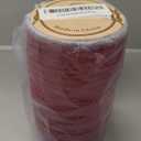 5mm * 295ft Macrame Cord Natural Cotton Rope 8 Strand Braided Cotton String for Craft Knitting Thread for Wall Hanging and DIY Crafts(WRD)