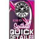 Chemical Guys Synthetic Quick Detailer High Gloss Quick Detailer Spray, Safe for Cars, Trucks, SUVs, Motorcycles and RVs, Remove Dust, Fingerprints & Smudges, Enhances Shine & Protection, 16 fl oz