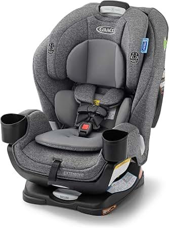 Graco Extend2Fit 3-in-1 Convertible Car Seat, 3 Modes – Rear Facing, Forward Facing Baby Car Seat and Highback Booster Seat, Adjustable Extension Panel for Extra Legroom, Cullen. Date of Manufacture: 2026/05/05