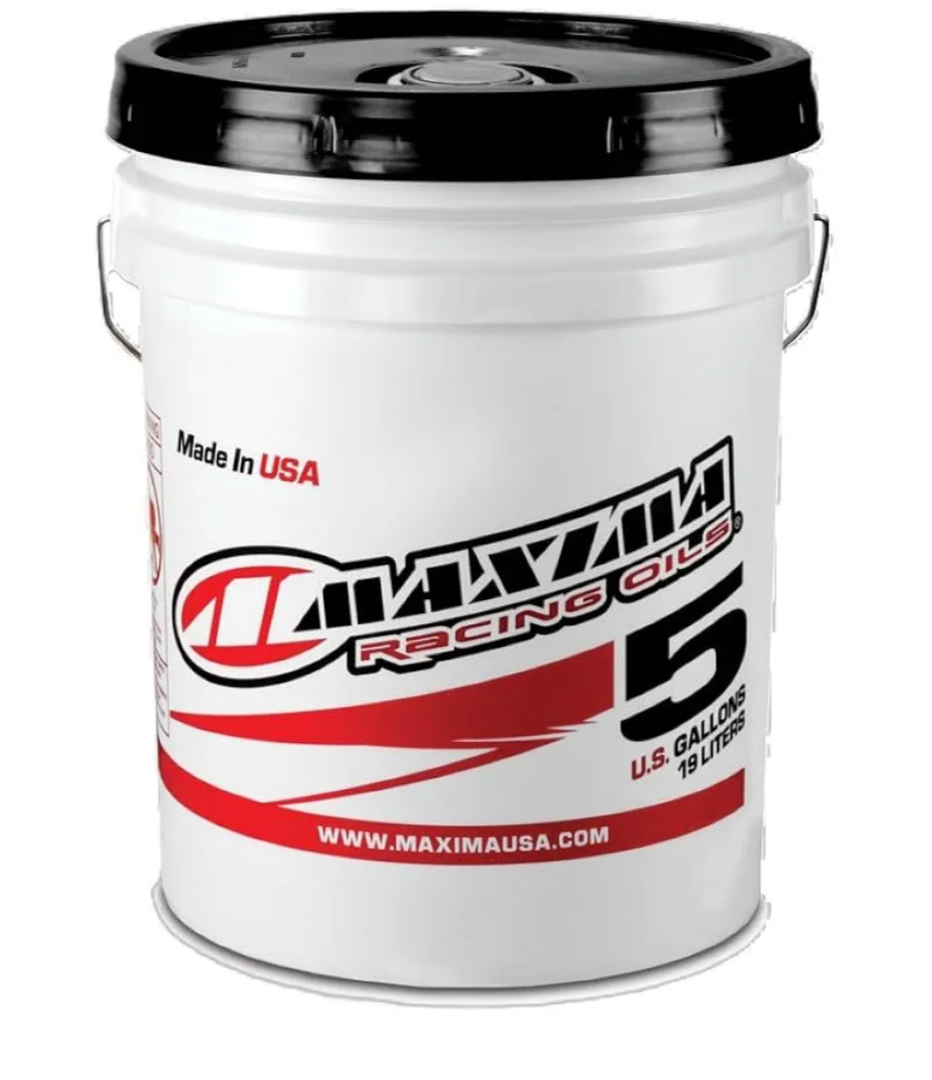 Maxima (55505) 10WT Standard Hydraulic Fork Oil - 5 Gallon Pail