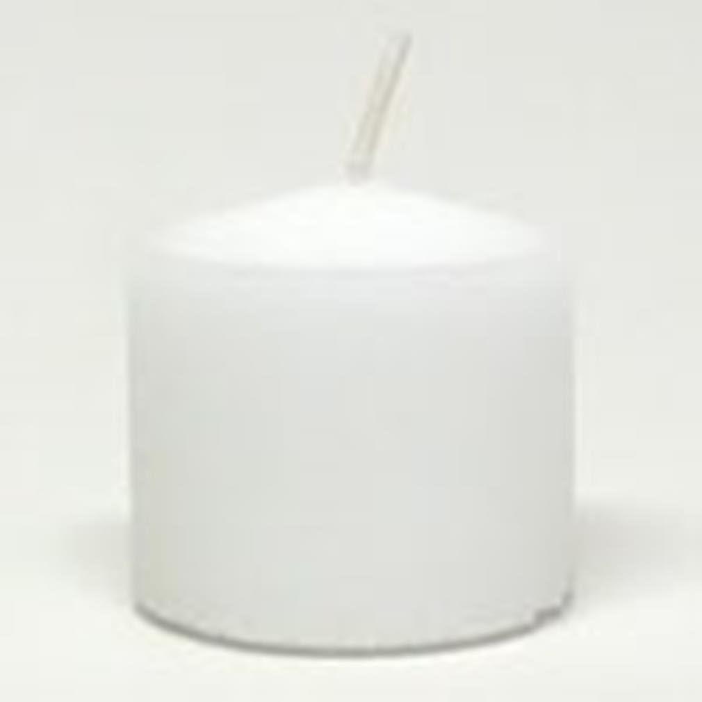 Yummi 10hr Unscented White Votive Candles -21 per Pack