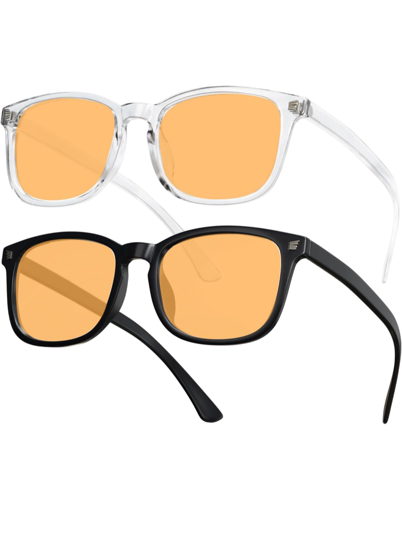 livho High Tech Blue Light Glasses - Advanced 99% Blue Light Blocking Computer Glasses - Anti Eyestrain & UV Glare Protection
