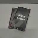 2 x TripDock 5.5 Inch House Number, Metal Address Number, Decoration Door, Street, Mailbox, Home, Easy to Install, Black Brown (Number 0)