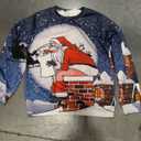 Funny Ugly Christmas Sweatshirt for Men Women, Holiday Pullover Sweater, Unisex Xmas Party Tops, Extra Large 