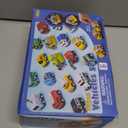 JOYIN 18 Pcs Pull Back City Cars and Trucks Toy Vehicles Set, Friction Powered Cars Toys for Toddlers, Kids Stocking Stuffers, Treasure Box Gifts for Classroom, Christmas Great Gifts for Grandkids