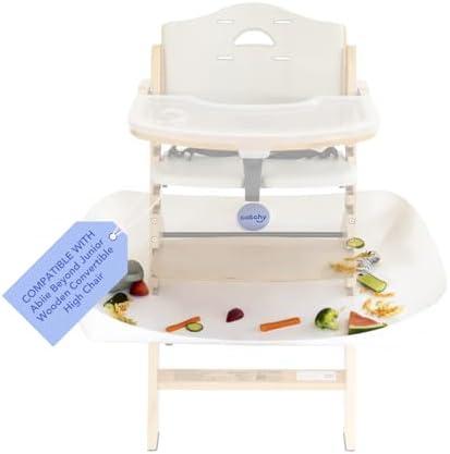 CATCHY - Food Catcher - Compatible with Abiie Beyond Junior High Chair + 11 Other High Chairs - Highchair Sold Separately - Baby & Toddler Food & Mess Catcher - Under High Chair Accessory