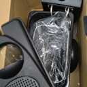 OVENTE Electric Deep Fryer 2 Liter Capacity, 1500 Watt Lid with Viewing Window and Odor Filter, Adjustable Temperature, Removable Frying Basket and Easy to Clean Stainless Steel Body, Silver FDM2201BR