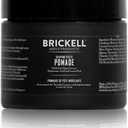 Brickell Men's Products Shaping Paste Pomade For Men, All Natural, Texturizing Wax Pomade, 2 Ounce, Scented