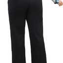 Plus Size Women's Wide-Leg Dress Pants - High Waisted Capri for Business Casual,Work Clothes for Office (XXL)