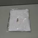 Resinta Girls Basic Long Sleeve Crew Neck Top Kids Layering Tees Casual Soft Solid Pullover T-Shirts 2-14 Years (White)