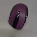 TECKNET Wireless Mouse, 2.4G Ergonomic Optical Mouse, Computer Mouse for Laptop, PC, Computer, Chromebook, Notebook, 6 Buttons, 24 Months Battery Life, 2600 DPI, 5 Adjustment Levels - Purple