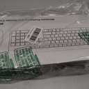 Wireless Keyboard and Mouse Combo, Full Size Silent Ergonomic Keyboard and Mouse, Long Battery Life, Optical Mouse, 2.4G Lag-Free Cordless Mice Keyboard for Computer, Mac, Laptop, PC, Windows
