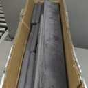 Trixie Velour Dog Stairs with Tread Steps - 4 Step Pet Stairs for Beds and Couches - Foldable with Additional Storage Space - Gray