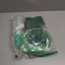 WELLIFE 210 PCS Green Plastic Plates for 30 Guests - Disposable Dinnerware Set Including Dinner Plates, Dessert Plates, 12oz Cups, Cutlery & Napkins, Green Party Plates