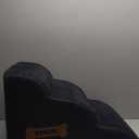 Romrol Dog Stairs Ramp for Beds Couches, Extra Wide Pet Steps with Durable Non-Slip Waterproof Fabric Cover, Dog Slope Stairs for Small Dogs and Cats or Pets Friendly, 3-Tiers, 13 Inch,Black