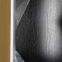 QEEIG 10" Deep Floating Shelves for Wall - 10 x 24 inch Book Shelf Bathroom Bedroom Kitchen Living Room Hanging Bookshelf Farmhouse Set of 3, Black (025-60B3), 10"D x 23.6"W