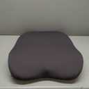 HOMBYS Extra Long Lumbar Support Pillow for Recliner Chair, 50D Molded Memory Foam Back Support Cushion with Full Back Support, Ergonomic Design & Breathable Cover, Grey