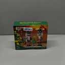 Christmas Nutcracker Building Kit with LED Light, Xmas Decorative Nutcracker Building Sets, Contains Christmas Tree, Wreath, Cane,Compatible with Lego Festival Gift (690 Pieces)