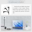 45W Laptop Charger for HP 15 Series, 19.5V 2.31A AC Adapter, 4.5mm Blue Tip