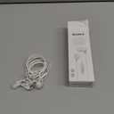 Sony MDREX15AP in-Ear Earbud Headphones with Mic, White