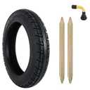 2 Pack 76-305 16x3.0 Puncture-Proof Snow Tire for Electric Bike, 16 Inch Tubeless Tire for E-Bike with Valve and Tire Levers, 16 Vacuum Tire Pneumatic Tires