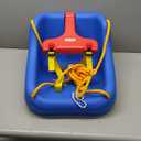 Little Tikes Snug 'n Secure Blue Swing with Adjustable Straps, 2-in-1 for Baby and Toddlers Ages 9 Months - 4 Years