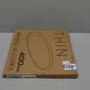 LightingWill 15.7 Inch LED Flush Mount Ceiling Light Fixture, 4000K Nurture White, 3800LM, 32W, Flat Modern Round Lighting Fixture, 320W Equivalent White Ceiling Lamp for Kitchens, Bedrooms.etc.