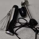 Bonsenkitchen Immersion Handheld Blender with Whisk, 20-Speed & Turbo Mode Hand Blender Stick 500W, 304 Stainless Steel Hand Blender for Soup, Smoothie, Puree, Baby Food (2-in-1)