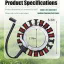 59031-7017 Ignition Charging Coil Stator Fit for Kawasaki FR541V FR600V FR651V FR691V FR730V FS481V FS541V FS600V FS651V FS691V FS730V FX481V FX541V FX600V Engines