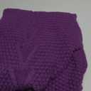 cyeollo Dog Sweater Pullover Turtleneck for Large Dogs, Classic Knitwear Fall Winter Cold Weather Dog Clothes Warm Pet Apparel Large Big Dogs Sweaters( Purple, 3XL)