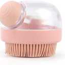Dog Bath Brush. Washing Brush.2 Sets Short Haired and Long Haired Dog and Cat Bath Brushes. Pack of 4