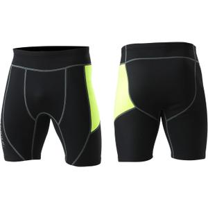 lifruious 2mm Neoprene Shorts Men Wetsuit Pants for Surfing Diving canoing Kayaking Jet ski Water Sports (X-Large)
