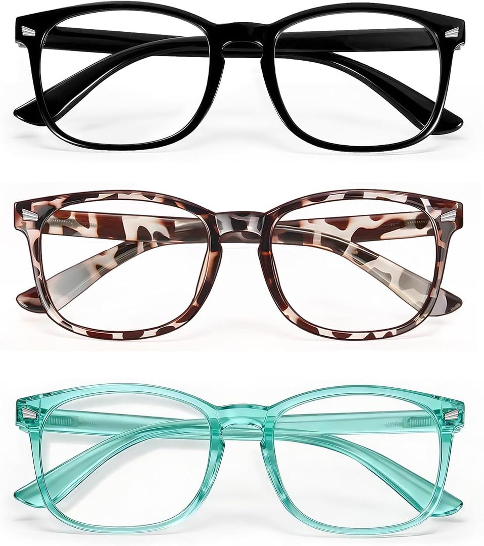 Reading Glasses for Women Men 5-Pack Anti-Glare UV400