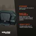 Kolpin ATV Rear Helmet Box - 4438 Black Small