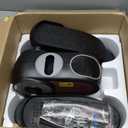 Under Desk Elliptical Machine, Elliptical Leg Exerciser as Seen on TV for Senior with Remote Control, Portable Quiet Electric Seated Pedal and 12 Adjustable Speed, Black