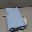 Sunbeam XL Heating Pad for Back Neck and Shoulder Pain Relief with Sponge for Moist Heating Option Extra Large 12 x 24" Blue