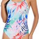 Century Star Women Athletic One Piece Swimsuits2026 Training Bathing Suits for Teens Juniors (L)