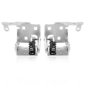 Lower Door Hinge Front Kit Left Driver Side and Right- Compatible with 2007-2014 Chevy Silverado Suburban Tahoe Avalanche GMC Sierra Yukon Cadillac Escalade- Replaces# 20969645,20969646