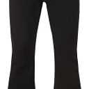 Wbestwind 70s Disco Pants for Men Relaxed Stretch 60s 70sBell Bottom Fit Comfort Flared Retro Leg Denim Vintage Jeans (Large, Bk2)