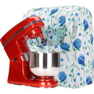 Stand Mixer Cover,Hydrangea Kitchen Mixer Cover Compatible With 5-8 Qt Kitchenaid Hamilton Mixers,Spring Summer Kitchen Decor,Kitchen Aid Mixer Covers,Pioneer Woman Kitchen Aid Mixer Assecories