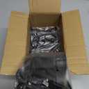 12 Pack Black Cabinet Leveler Legs Adjustable Furniture Legs Adjusts from 3-7/8" to 5-1/8", for Furniture, Cabinets Ect