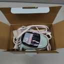 PIOMATIC Travel Iron Mini with Steam for Clothes with Dual Voltage, Portable Mini Ironing Machine with NonStick Soleplate, Small Iron for Sewing, Quilting and Handcraft