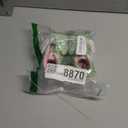 FUNKYMONKEY Girls Sneakers Lightweight Cute Bowknot Casual Walking Shoes for Toddler/Little Kids 8 White