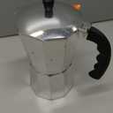 IMUSA 9 Cup Cast Aluminum Stovetop Coffeemaker, Moka Pot for Classic Cuban, Italian, and Espresso Style Coffee